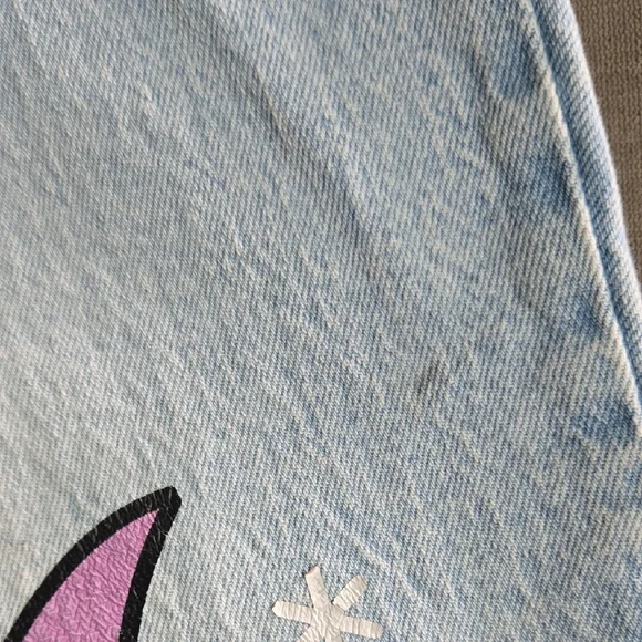 Sanrio Light Blue Jeans with Chococat and Purple Moon.. - Picture 16 of 16